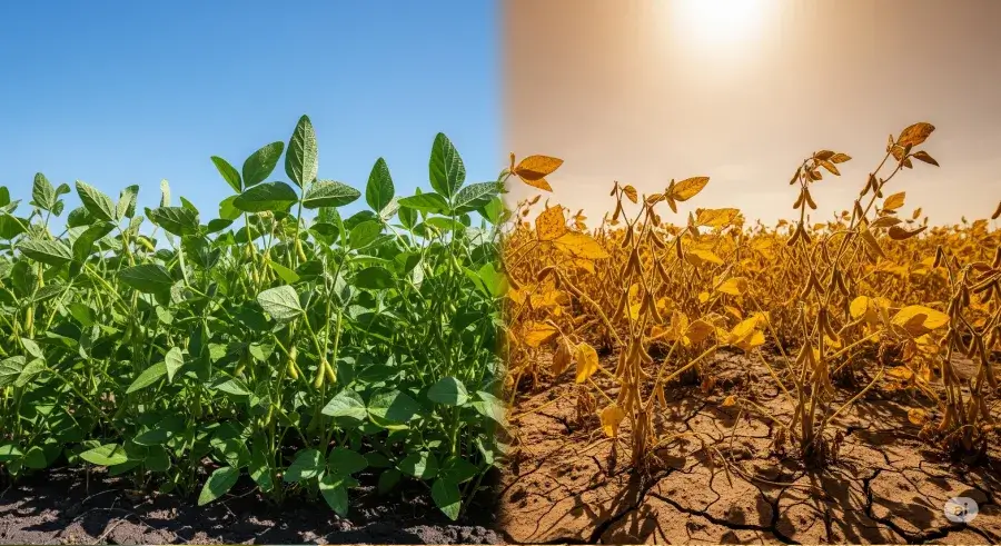 Prejuízos maiores em temperaturas mais elevadas